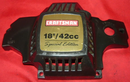 craftsman 18", 42cc chainsaw starter recoil cover only (black) | Chainsawr