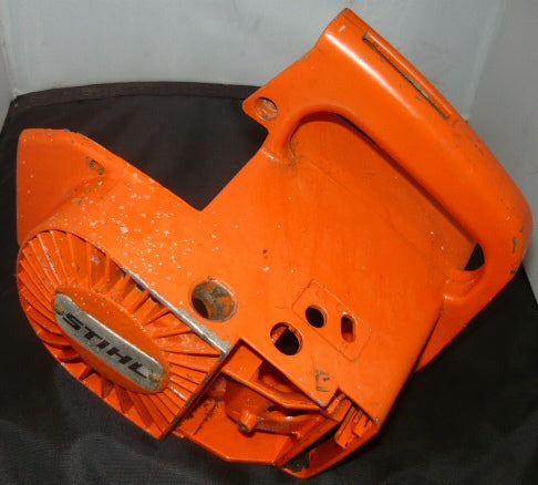 stihl 015, 015L chainsaw starter recoil housing cover only (orange, wi