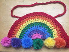 Crocheted Rainbow