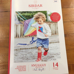 Front cover of Brights book showing a kid wearing a jumper with a bright kite motif