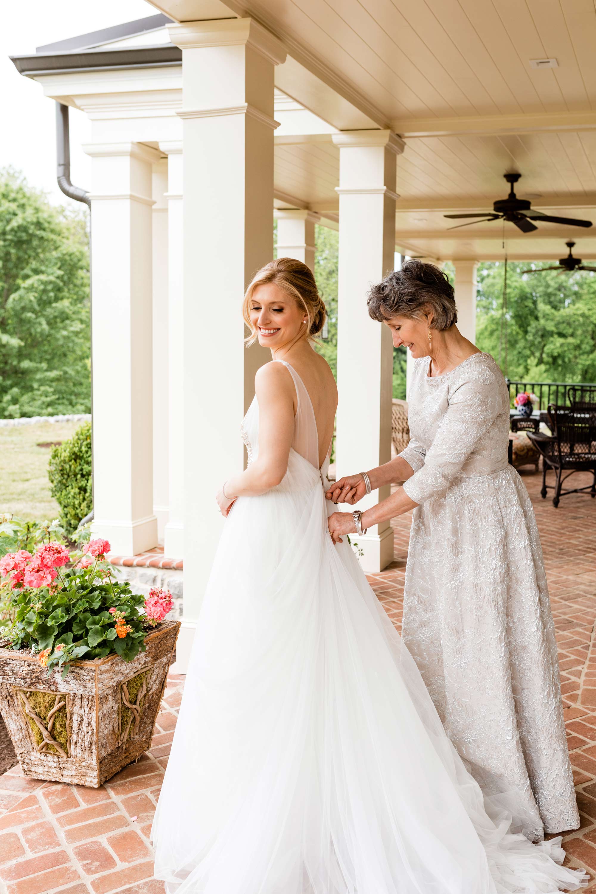 Amsale "Terri" Tulle Ballgown Lexington, Kentucky Wedding