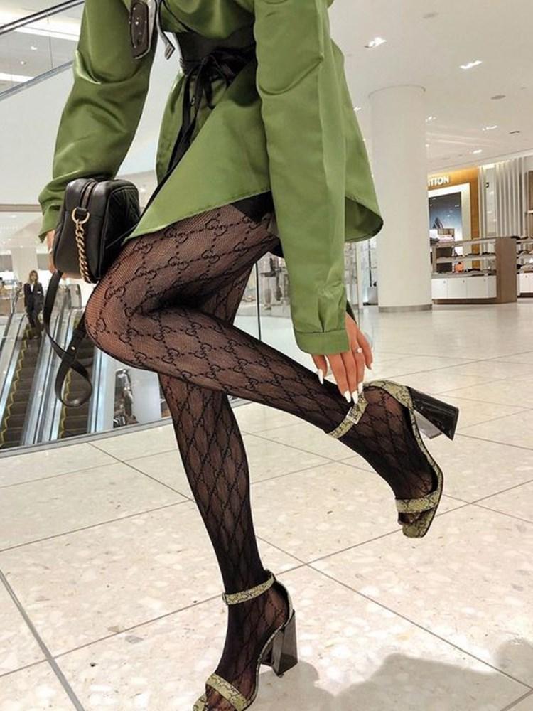 Chic Bowknot Patterns Fishnet Tights-SOCKS&TIGHTS-Artemis greece