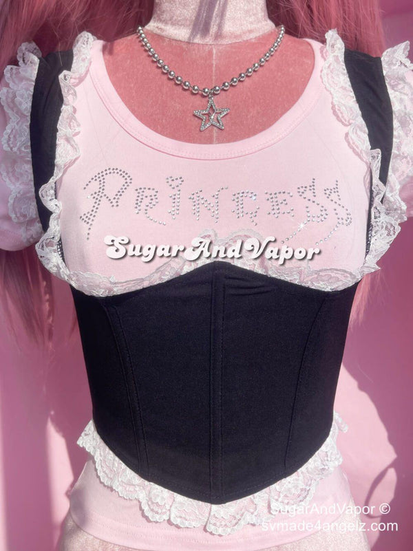Holly Gilry Lace Corset Top-TOPS-Artemis greece