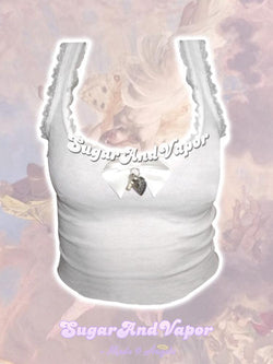 Lock My Heart Babydoll TankTop-TOPS-Artemis greece