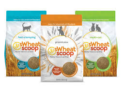 Wheat Scoop Natural Fast-Clumping Wheat Cat Litter