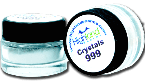 cbd crystal isolate