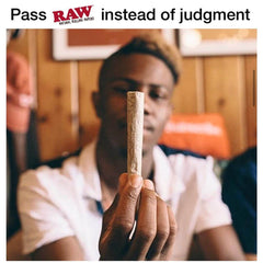RAW joint cannabis hash