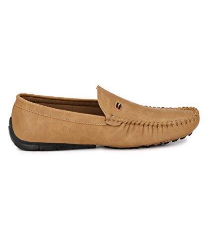 Shoe Smith Woodland Men Tan Loafers 