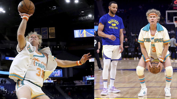 Jackie Moon and Steph Curry