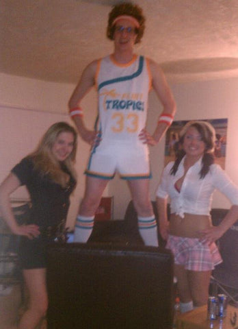 Jackie Moon Costume With Sexy Babes