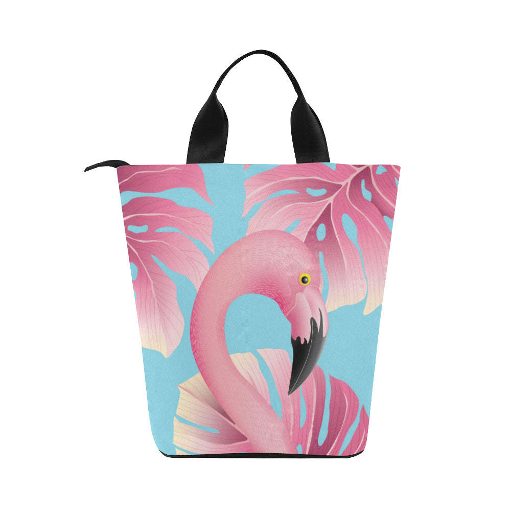 flamingo lunch bag