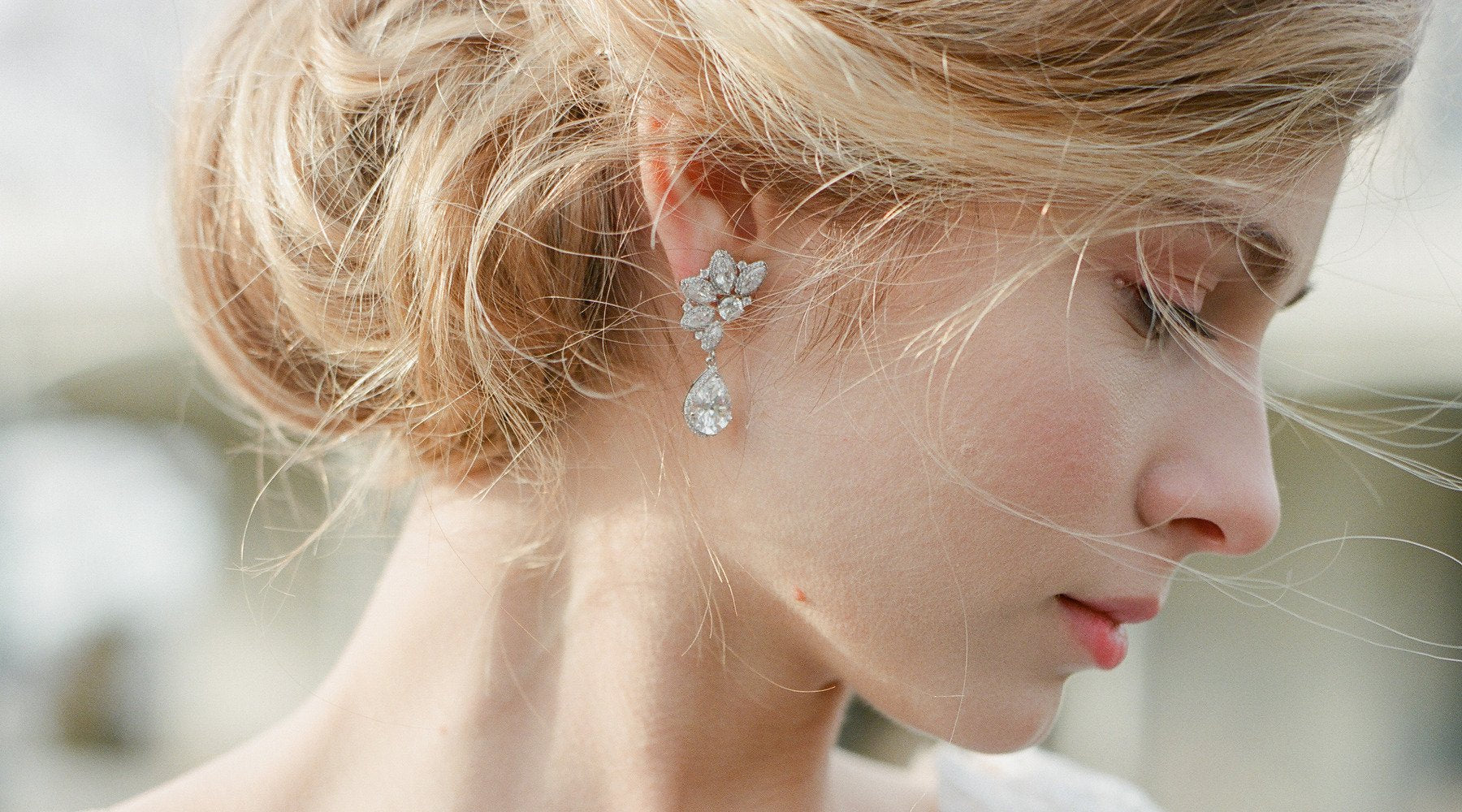 Bridal Earrings | Thomas Laine Jewelry