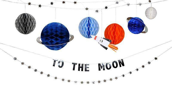 Space Party Planets Hanging Decoration