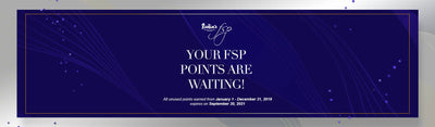 Your FSP Points are Waiting this September!