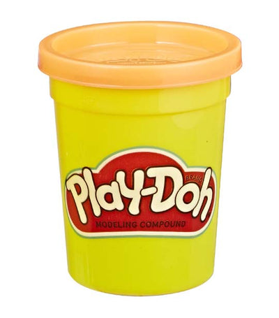 play-doh red orange single tub
