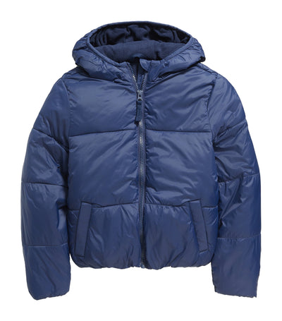 old navy kids lost at sea navy wind-resistant frost-free puffer jacket