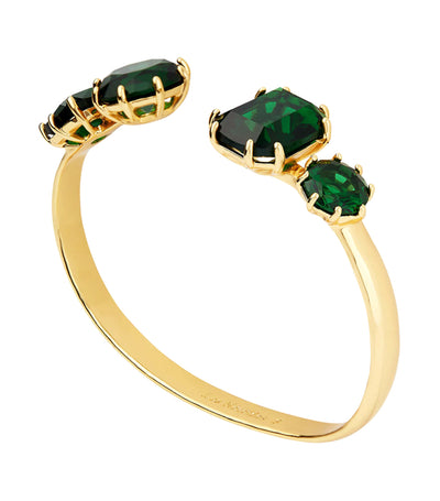 Emerald 4 Stones Bangle