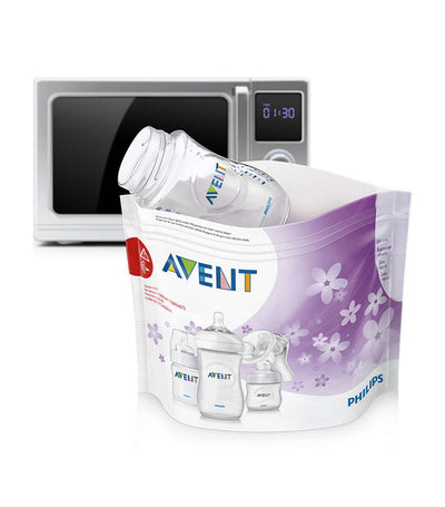 philips avent microwave steam sterilizer bags