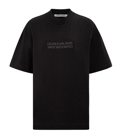 Sustainable Shrunken T-Shirt Black