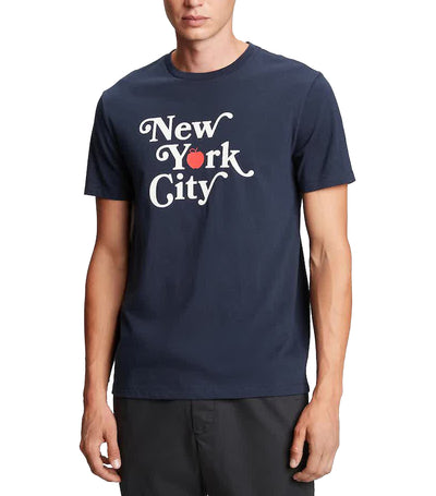 New York City Graphic T-Shirt Tapestry Navy