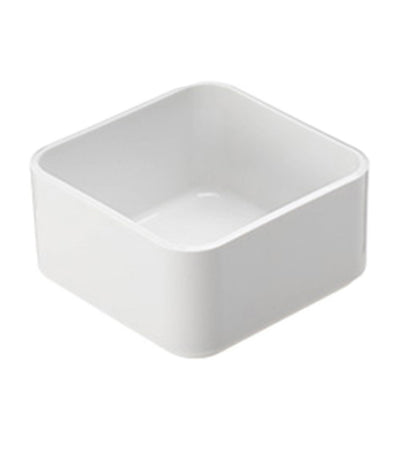 Small Desktop Storage Box - White