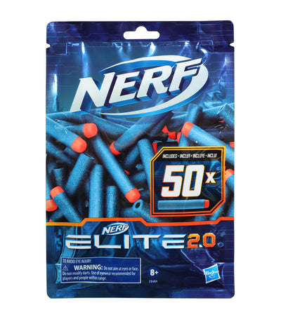 nerf elite 2.0 50-dart refill pack