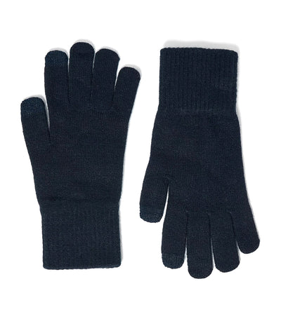 Super Soft Knitted Gloves Navy