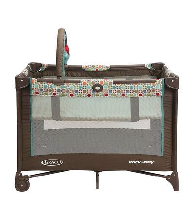 graco twister pack ‘n play® on the go™ playard with folding bassinet