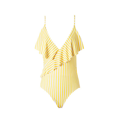 mommy hugs mom one piece swimsuit - mellow yellow