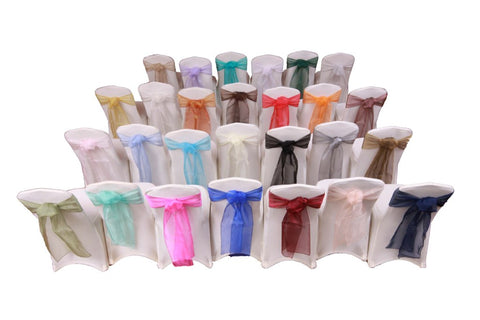 Colorful Chair Sashes