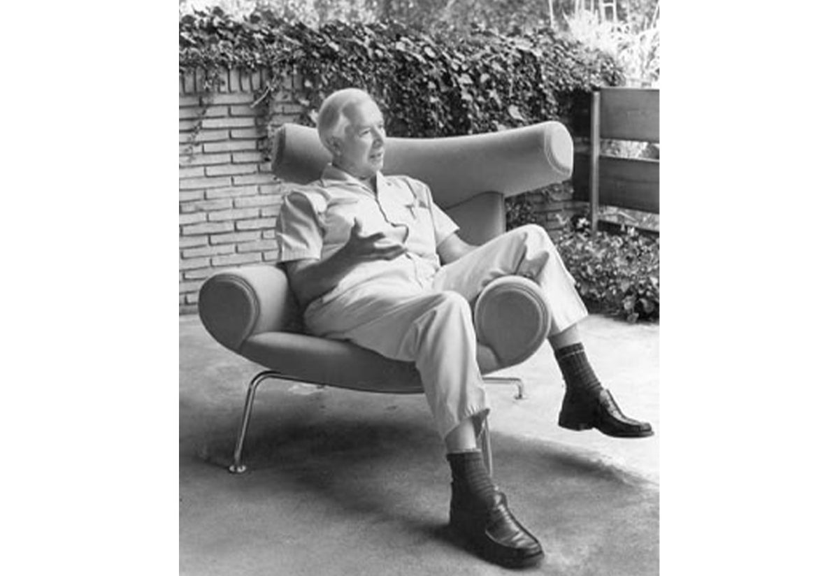 Hans Wegner, Ox chair and stool, 1960, Hans wegner