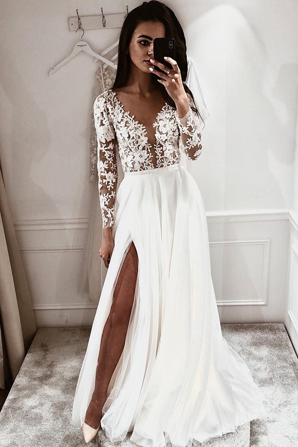 H&M Divided Lace Dress white elegant Fashion Dresses Lace Dresses 