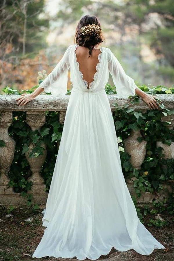 white bridesmaid dresses for beach wedding