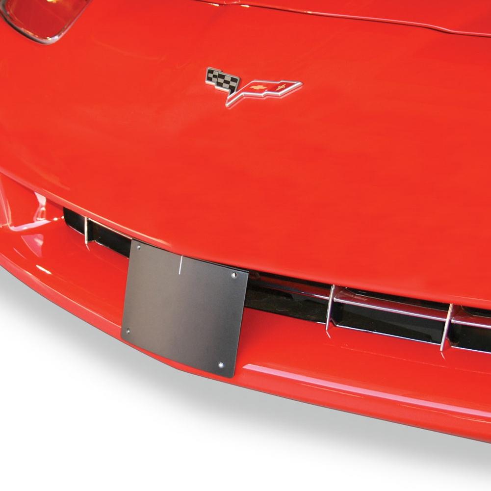 Corvette Removable License Plate Bracket Holder Kit 2005 2013 C6 And Z