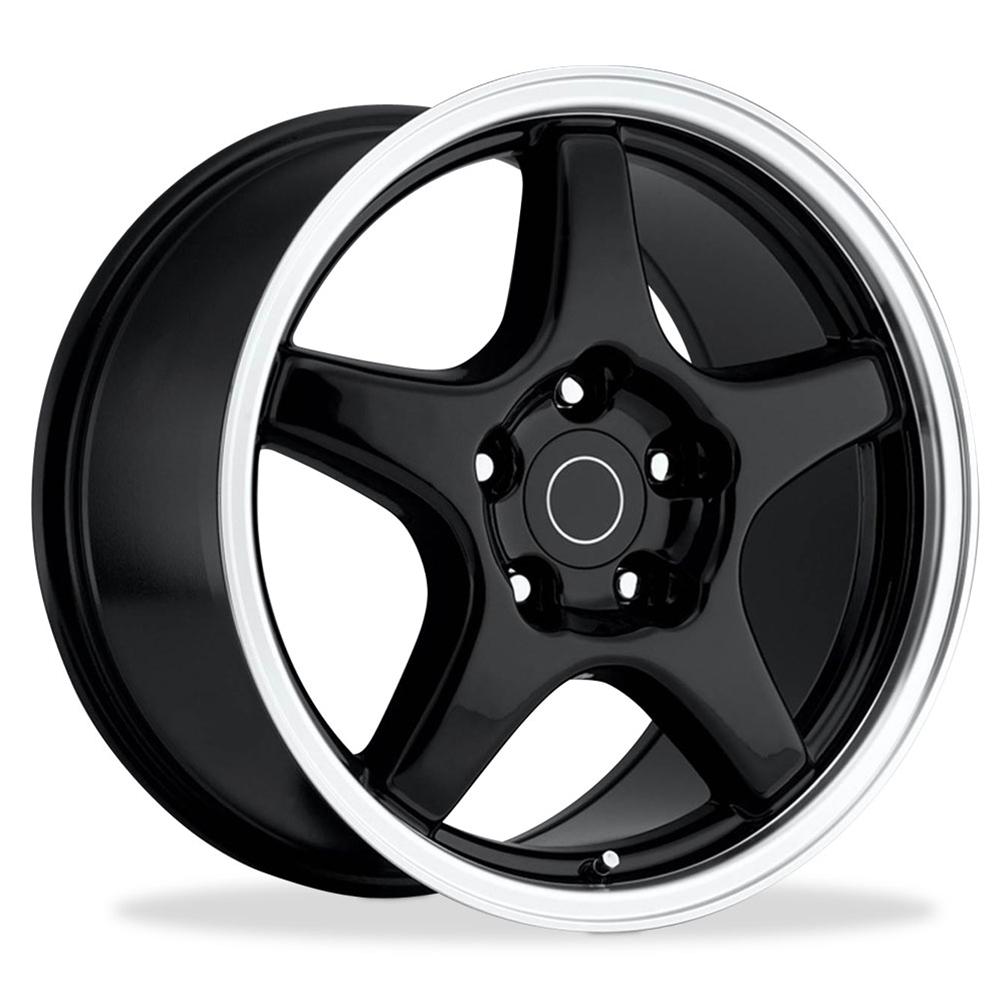 Corvette Wheels 1996 Grand Sport Style Reproduction Black With