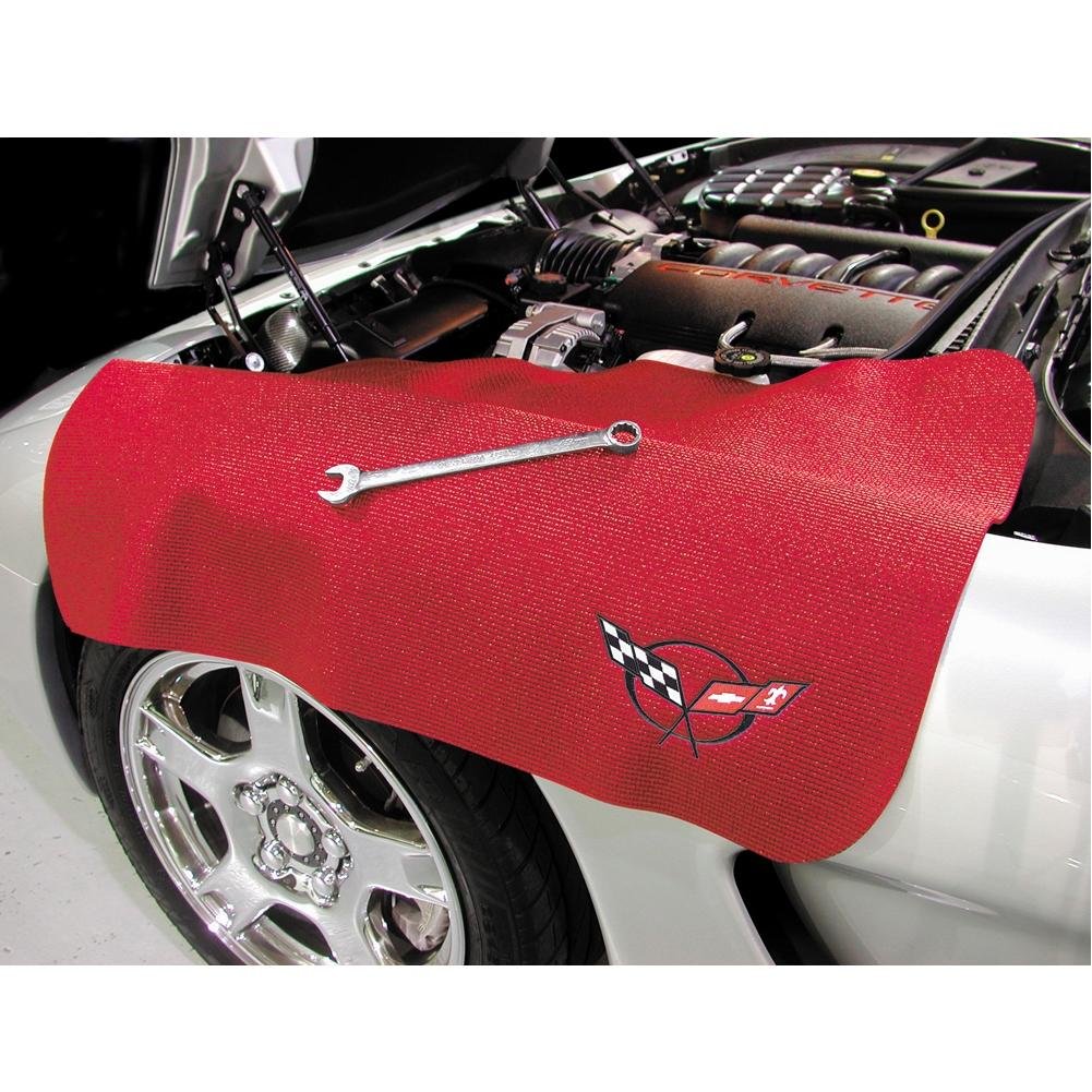 24 IN X 36 IN RED CAR FENDER COVER 