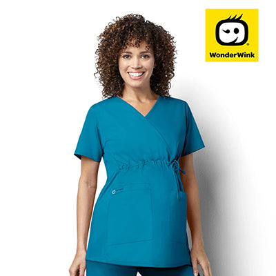 WonderWink 145 Maternity Scrub Top