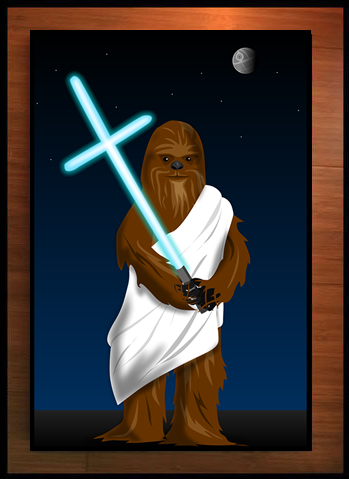 For Chtulhu - Page 2 Wookie_jesus_framed_large