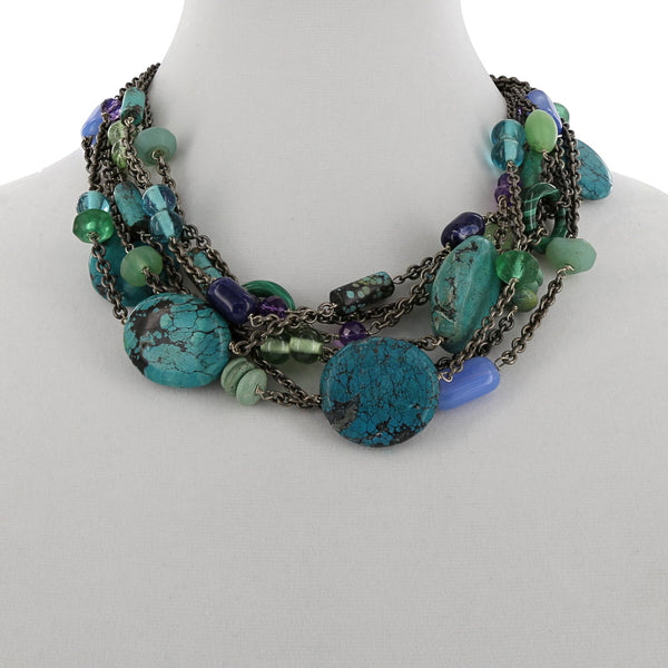 CHINESE TURQUOISE NECKLACE 