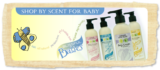 naturally scented skin care products for babies, infants and toddlers