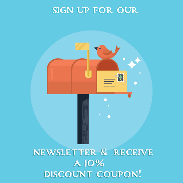 sign up for Wingset's newsletter and receive a 10% discount coupon