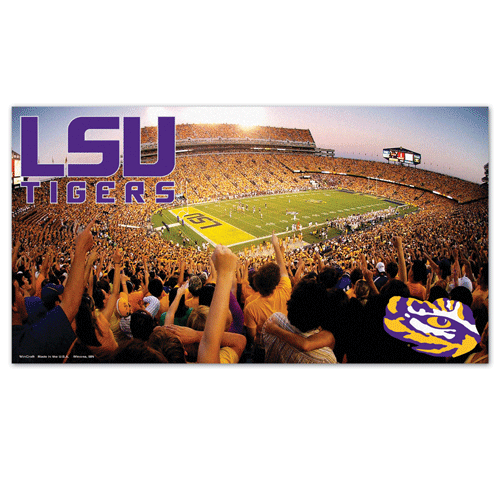 Lsu Tiger Stadium Large Floor Mat Party Cup Express