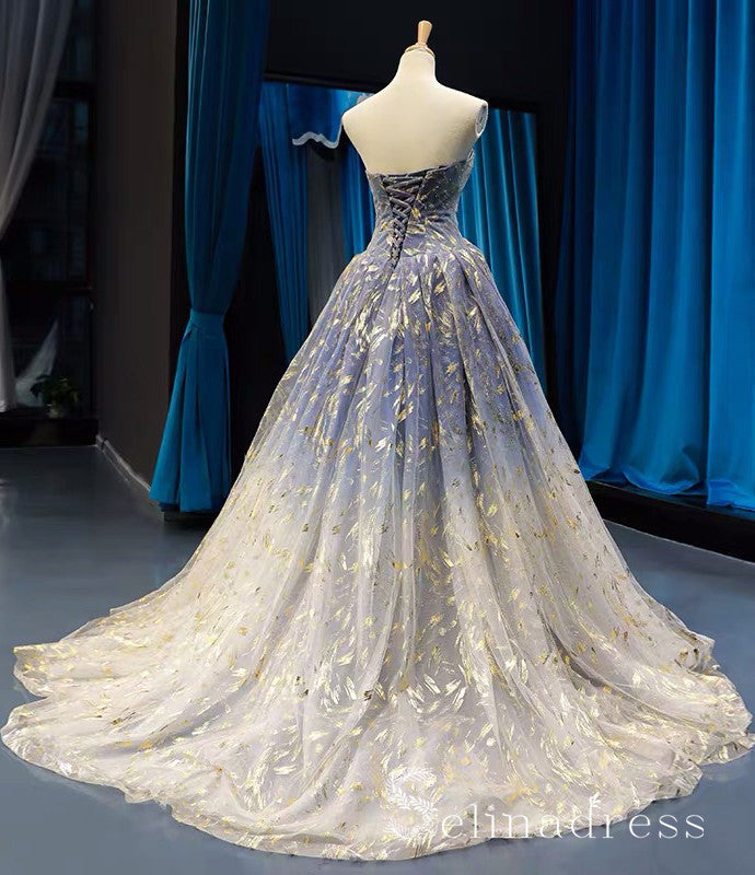 sparkling long gown