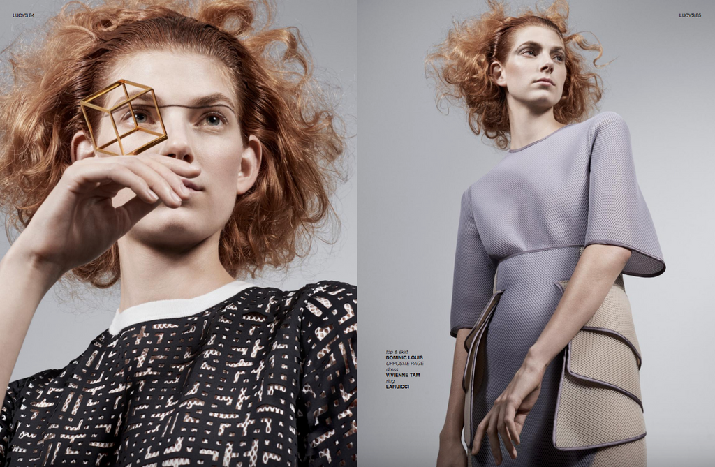 TRIPTYCH FOOTWEAR in LUCY'S Magazine EDITORIAL