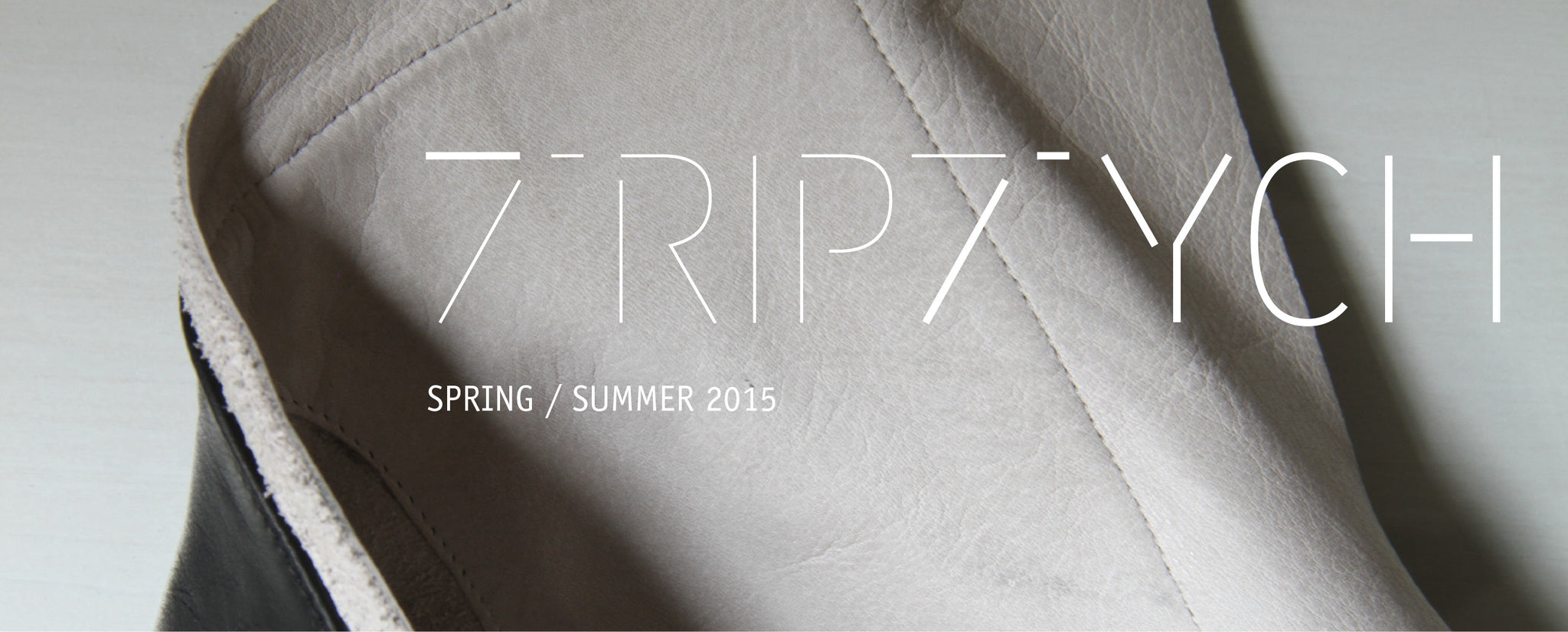 TRIPTYCH brand launch invitation 