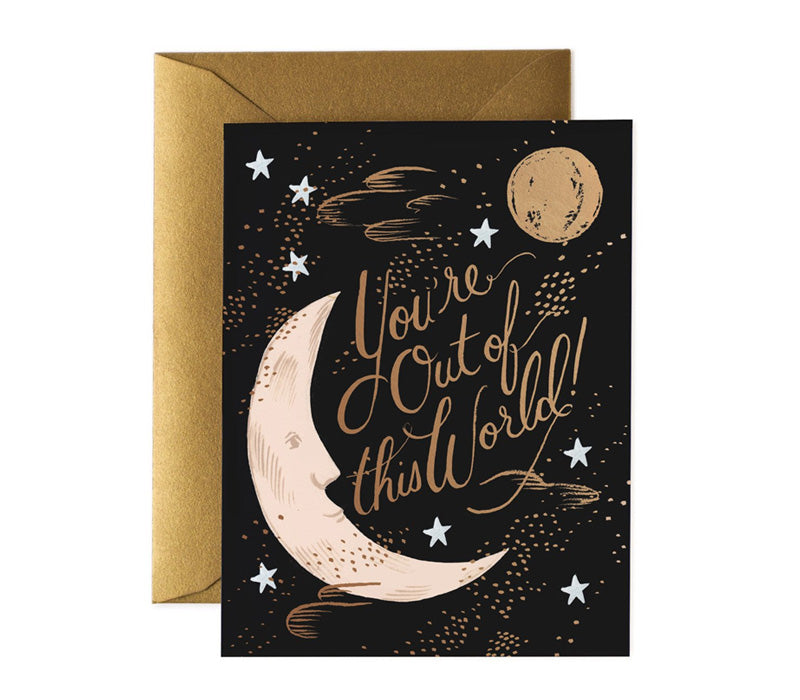 Rifle Paper Co you're out of this world card