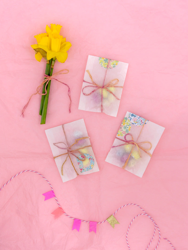 Easter egg gift bags