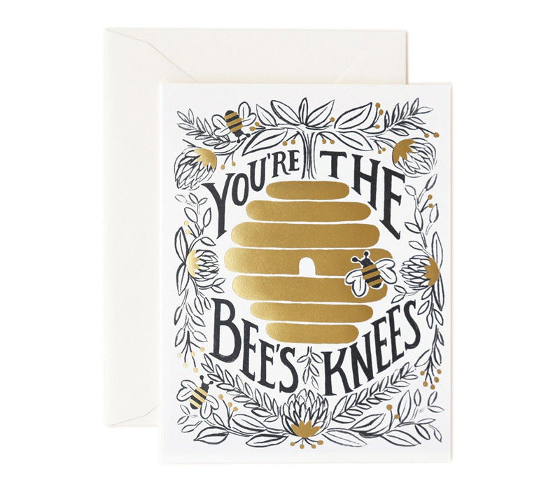 You're the bees knees card