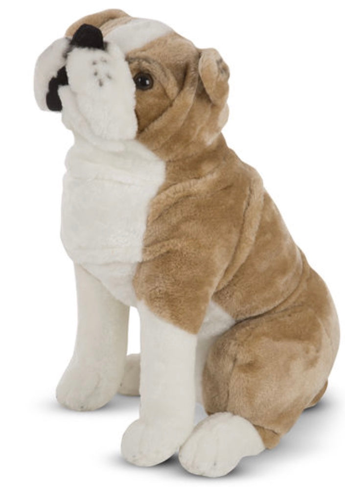 stuffed english bulldog toy