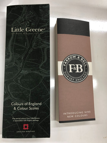 Little Greene Wood Finish Colour Pallette